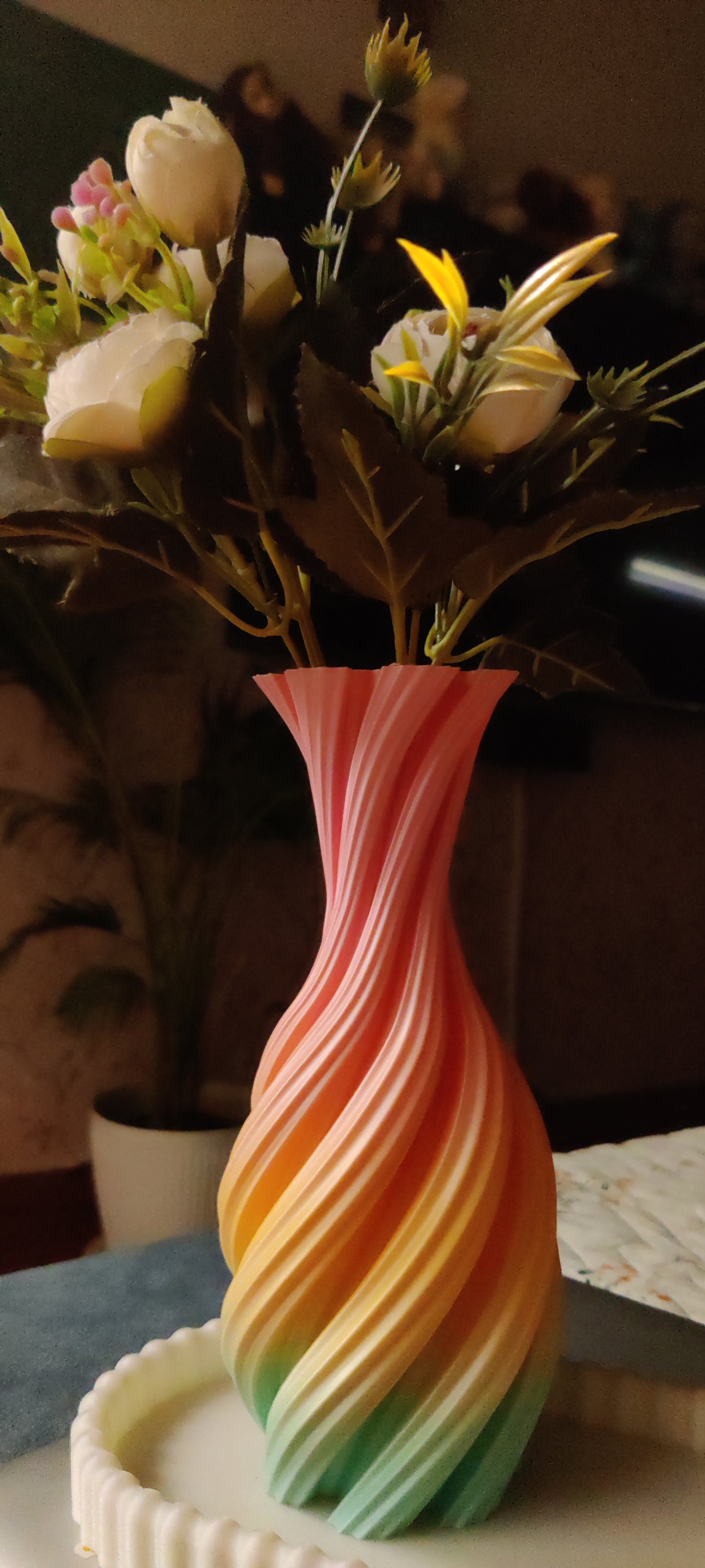 Spiral Gradient Vase