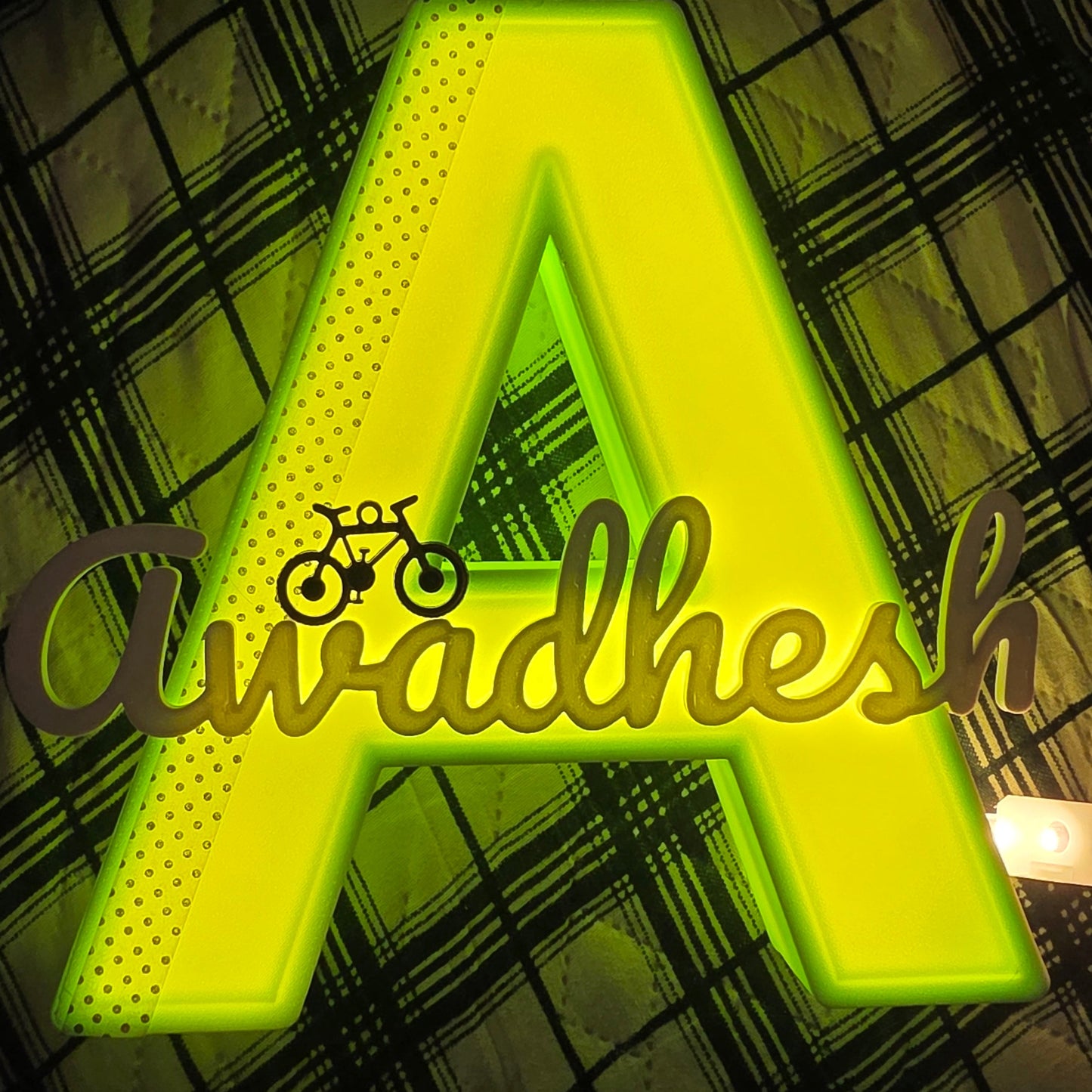 Personalized Letter Name Light Box