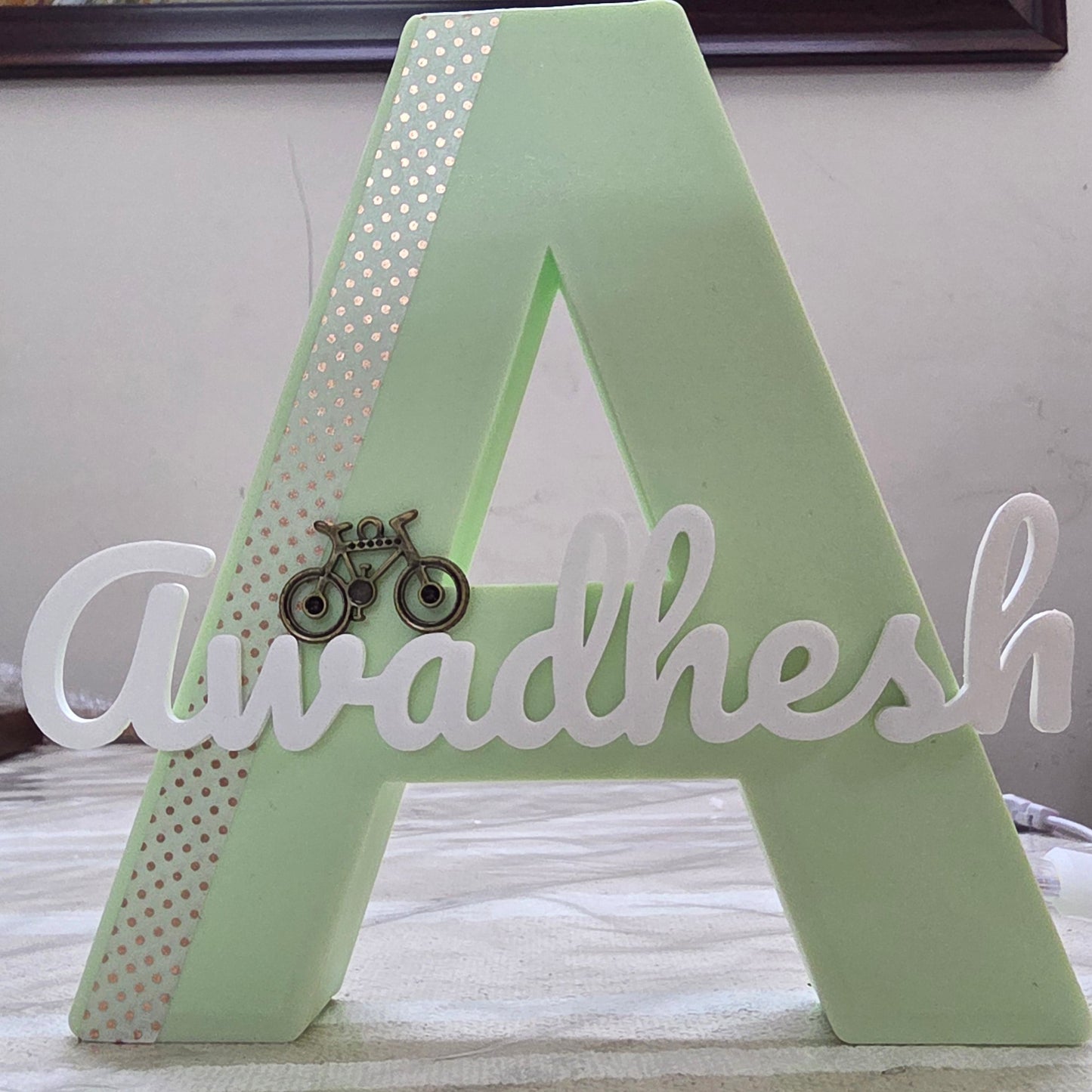 Personalized Letter Name Light Box