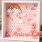 Personalised Newborn Baby Memory Frame
