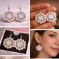 Floral Mandala Earrings