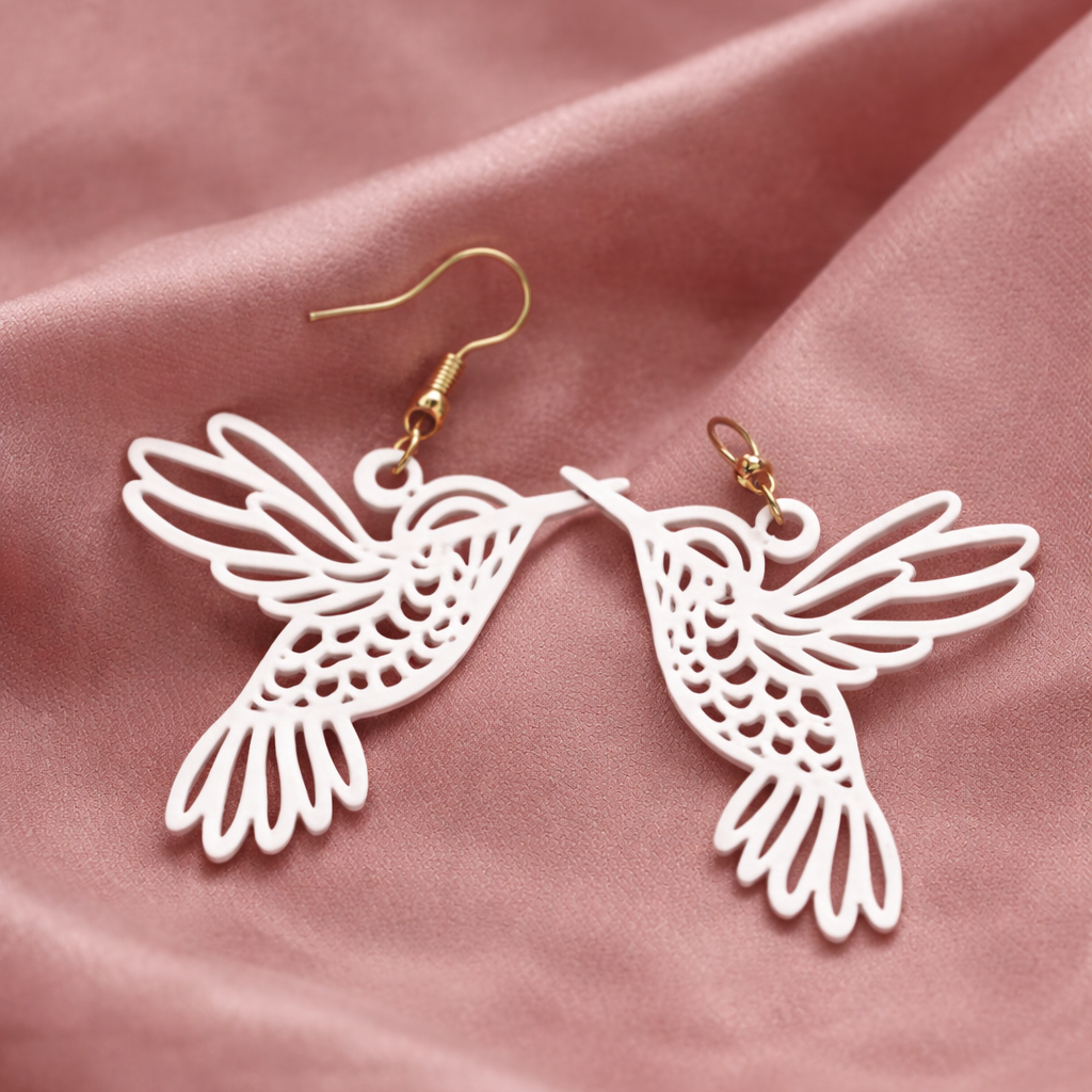 Hummingbird Elegance Earrings
