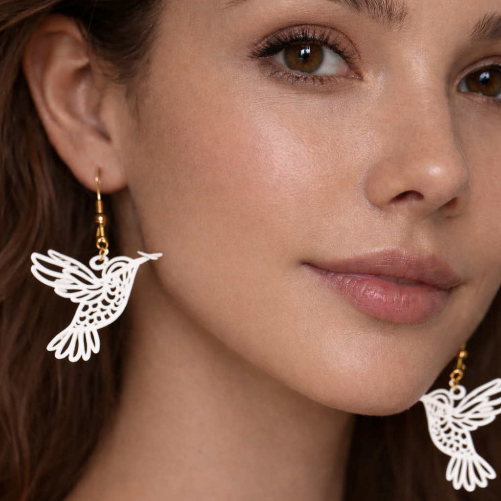 Hummingbird Elegance Earrings