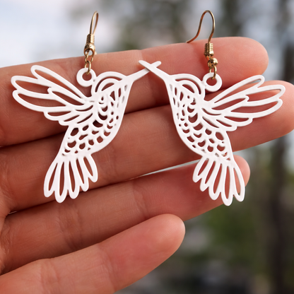 Hummingbird Elegance Earrings