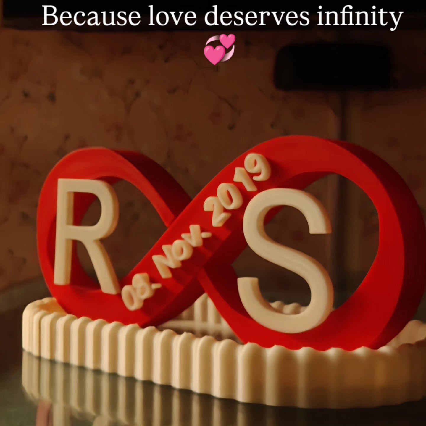 Personalized Infinity Name Decor