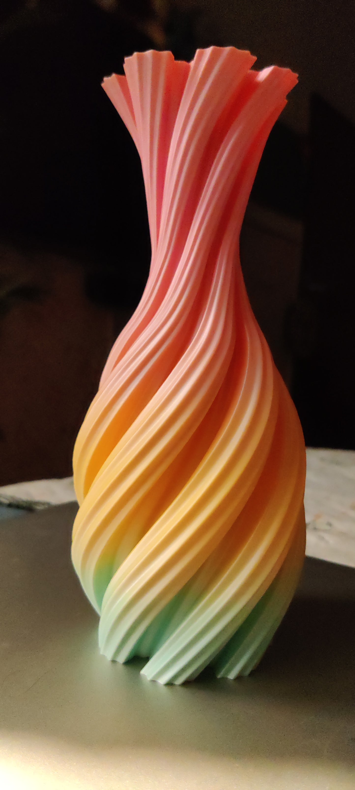 Spiral Gradient Vase