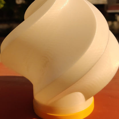 Swirl Tea Light Lamp