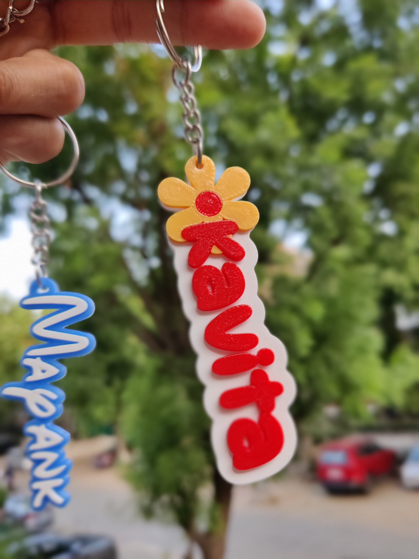 Personalised Name Keychain
