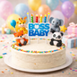 Kids Cake Topper Set