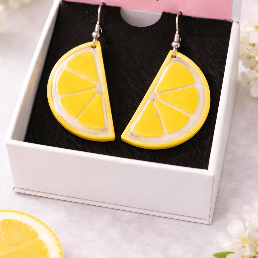 Lemon Pop Earrings