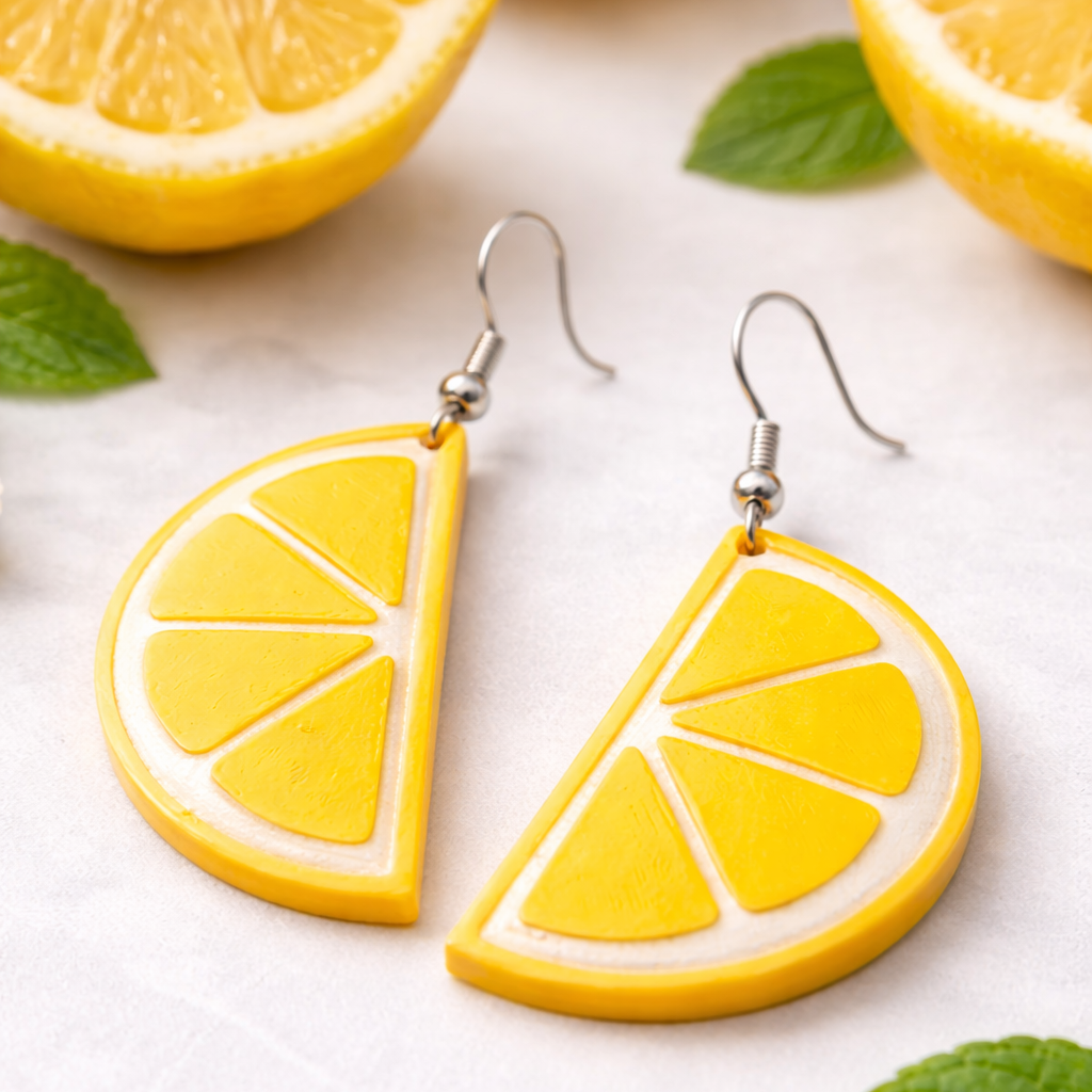 Lemon Pop Earrings