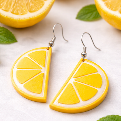 Lemon Pop Earrings