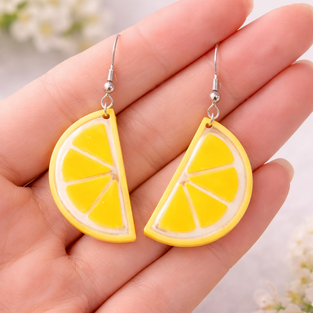 Lemon Pop Earrings