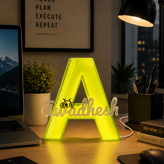 Personalized Letter Name Light Box