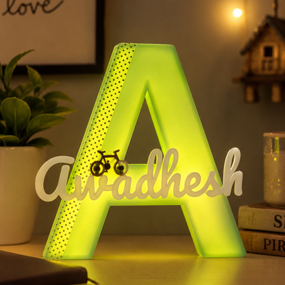 Personalized Letter Name Light Box