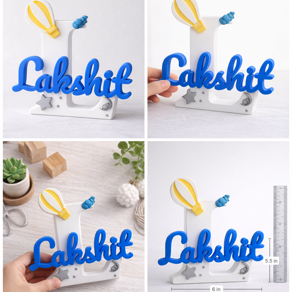 Personalized 3D Name Stand